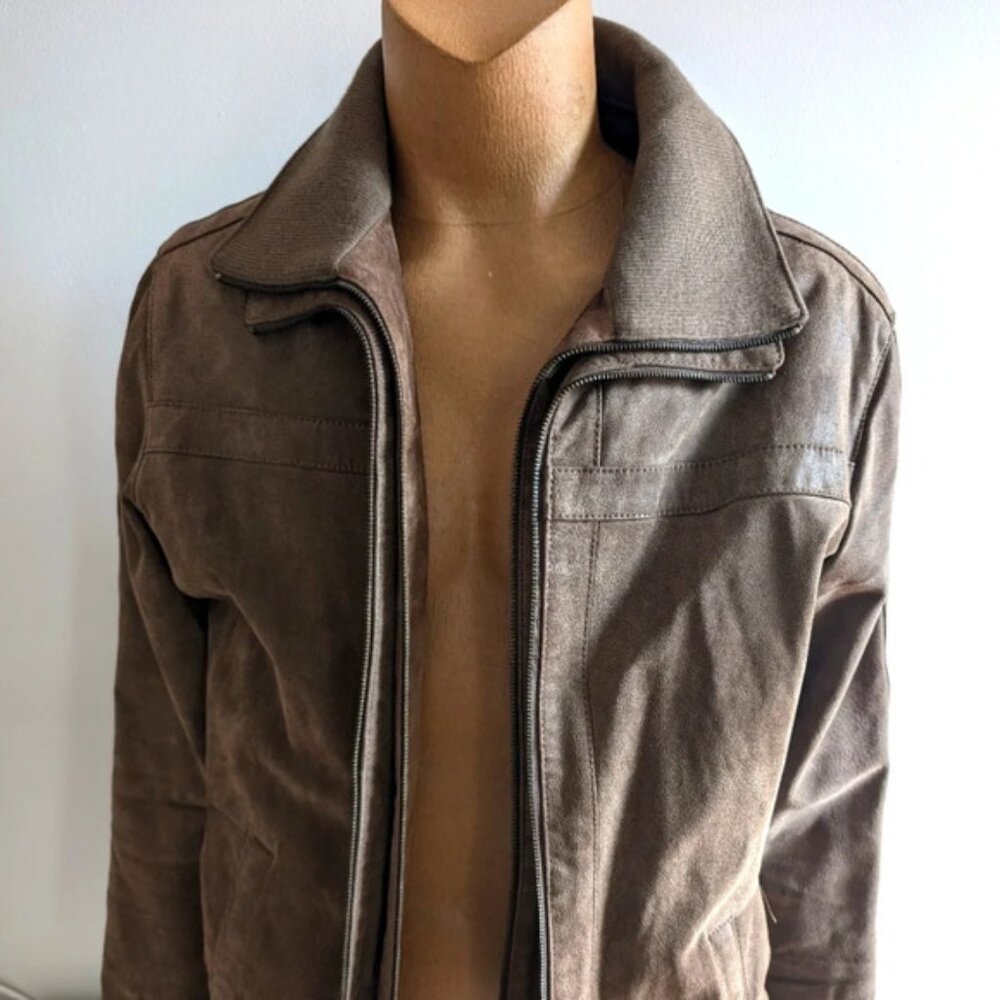 DANIER Leather Jacket brown warm